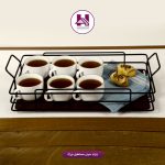 سینی مستطیل بزرگ مشکی