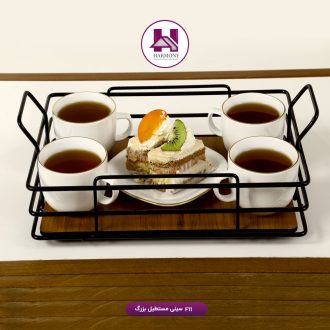 سینی مستطیل بزرگ مشکی F11