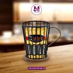 لیوان کافی کلاسیک مشکی
