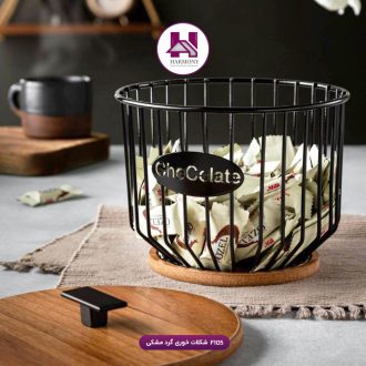 شکلات خوری گرد مشکی