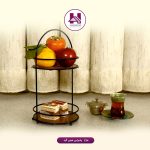 پذیرایی مینی گرد مشکی